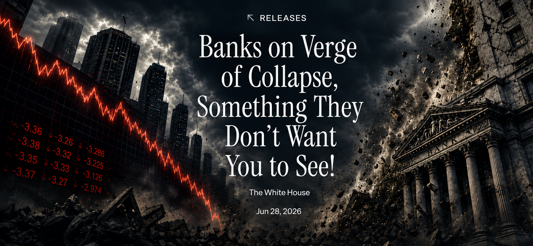 Banks on Verge of Collapse, Something They Don't Want You to See